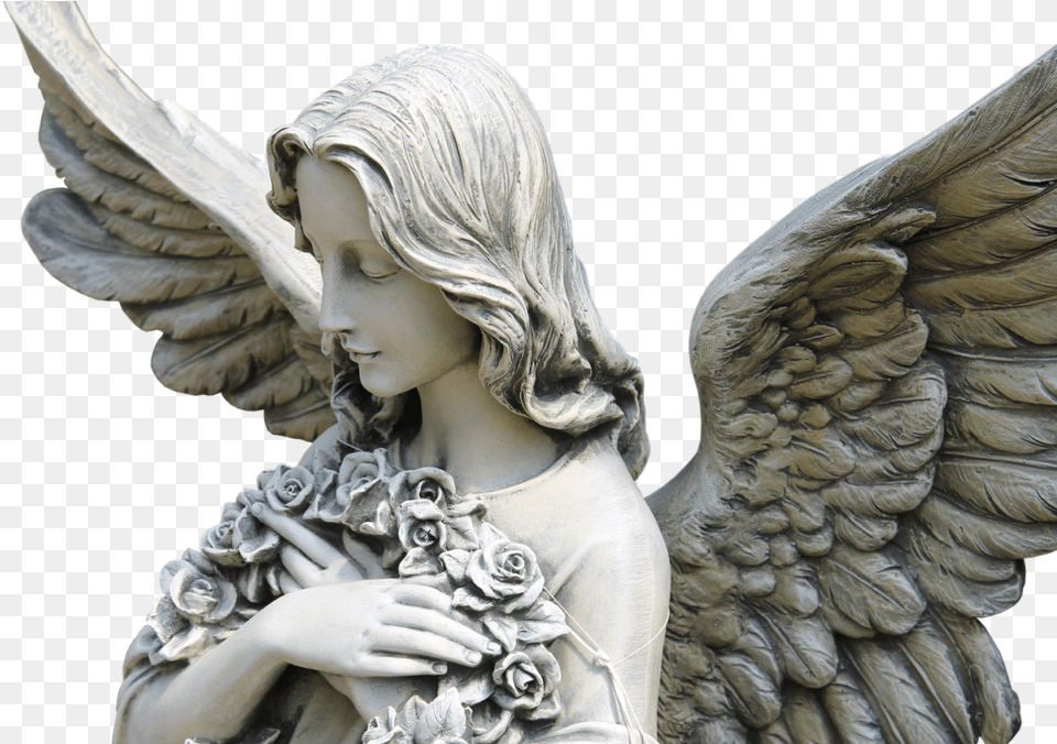 Guardian Angel Statue, Adult, Female, Person, Woman Free Png Download