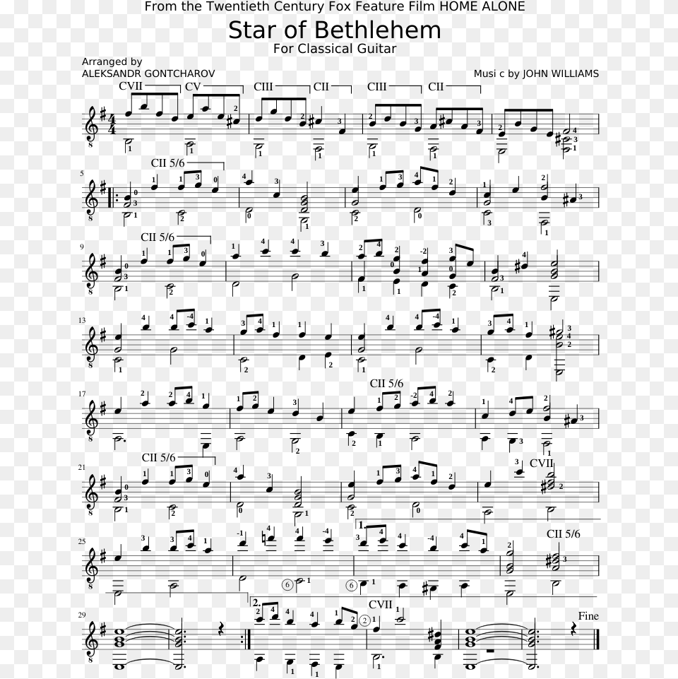 Guardian Theme Sheet Music, Gray Png Image