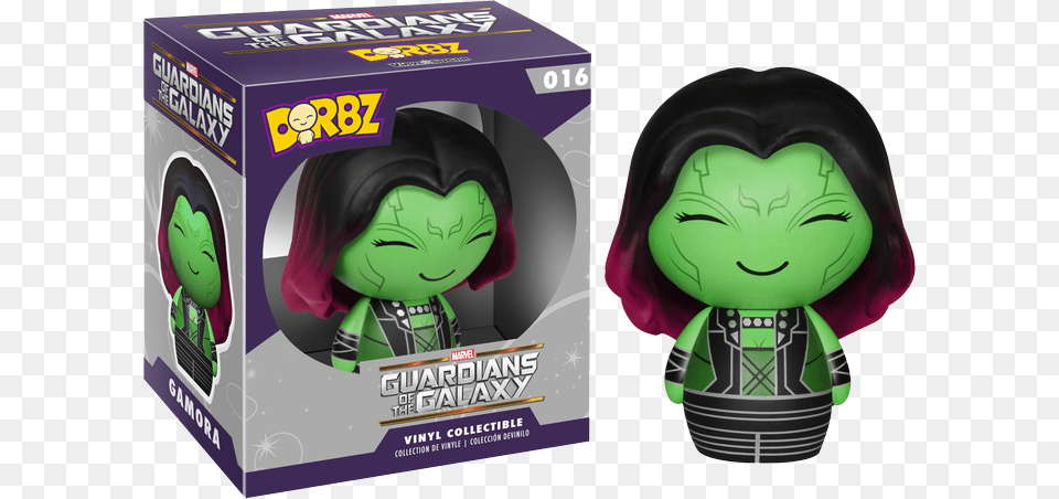 Guardians Of The Galaxy Dorbz Guardians Of The Galaxy Gamora, Person, Baby, Face, Head Free Png