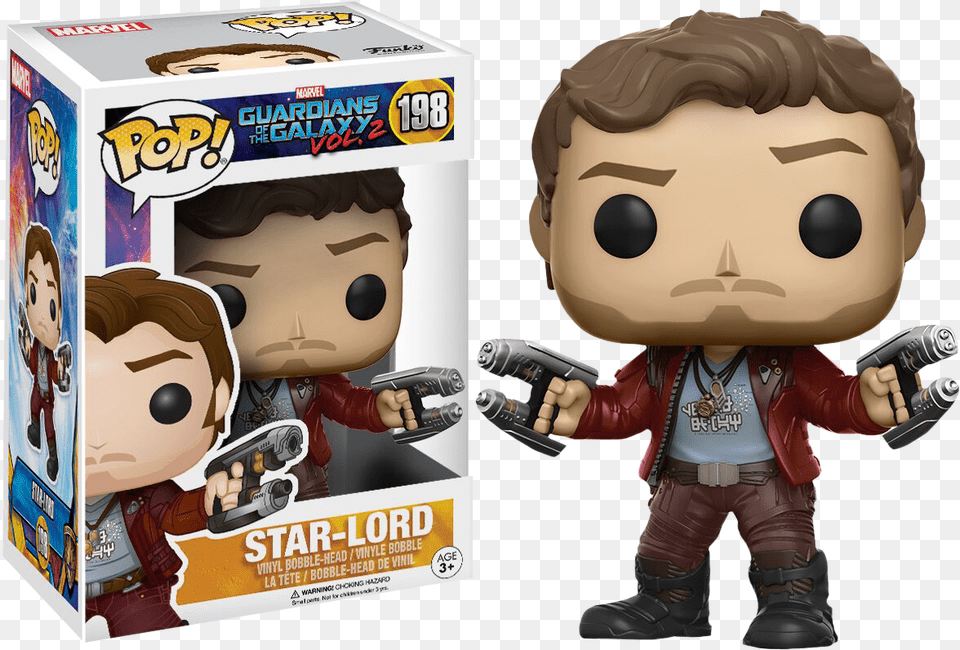 Guardians Of The Galaxy Funko Pop Guardians Of The Galaxy Star Lord, Book, Comics, Publication, Person Free Png Download