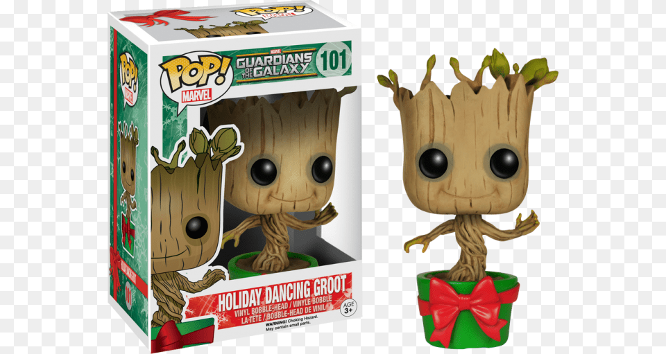 Guardians Of The Galaxy Funko Pop Holiday Dancing Groot, Baby, Person Free Png Download