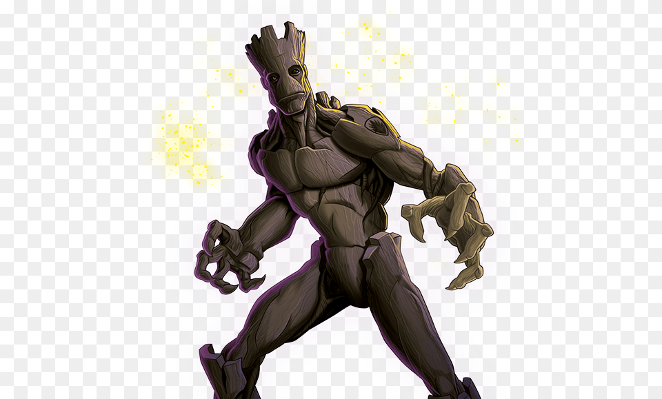 Guardians Of The Galaxy Groot Animated, Person, Art Png