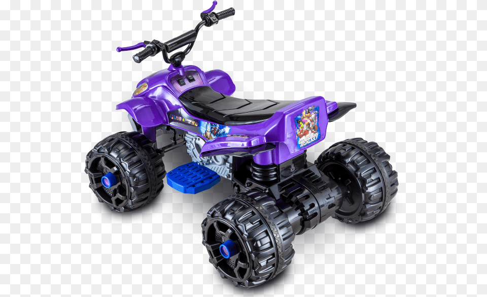 Guardians Of The Galaxy Large Atv Kid Trax, Vehicle, Transportation, Device, Grass Free Png Download