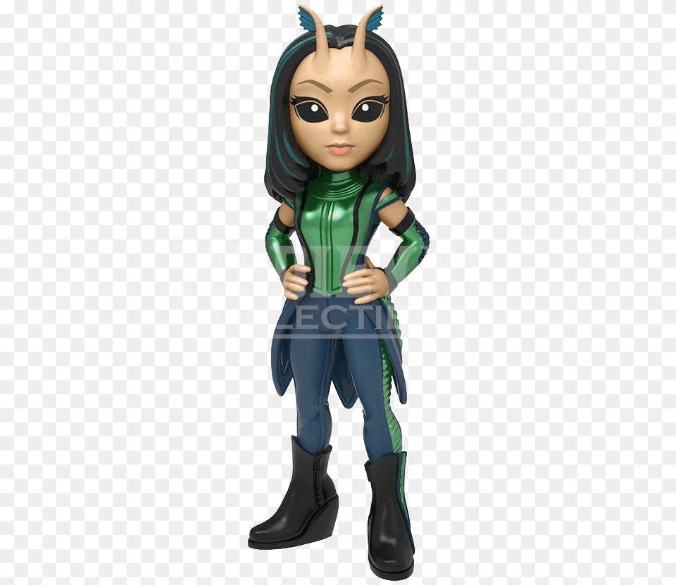 Guardians Of The Galaxy Mantis Rock Candy Vinyl Figure, Doll, Toy, Face, Head Png