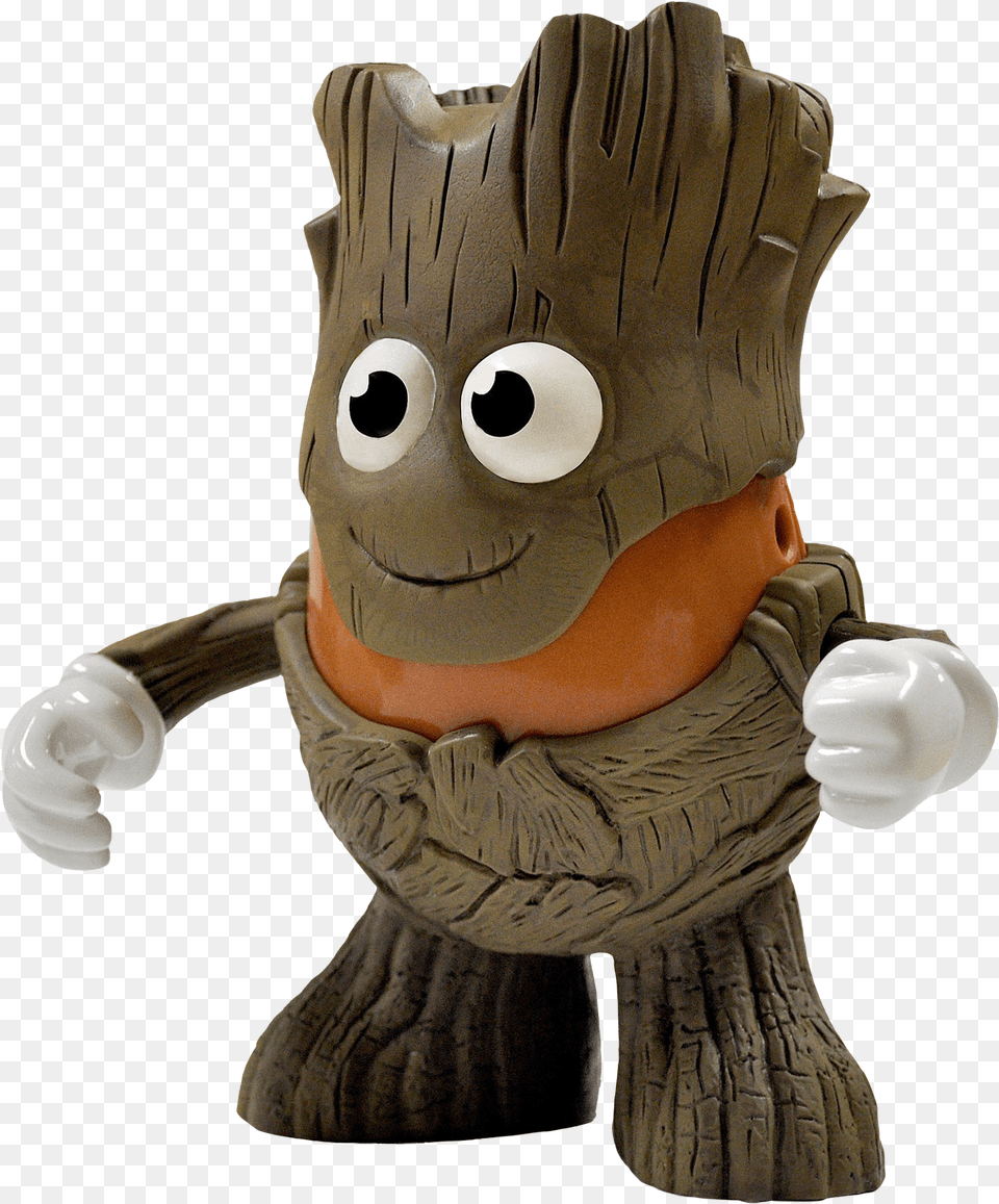 Guardians Of The Galaxy Mr Potato Head Browns, Figurine, Toy Free Png