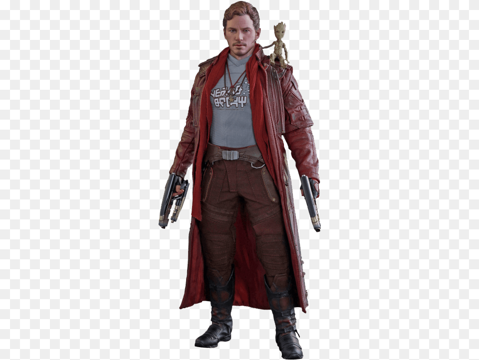 Guardians Of The Galaxy Vol 2 Star Lord, Clothing, Coat, Jacket, Adult Free Png Download