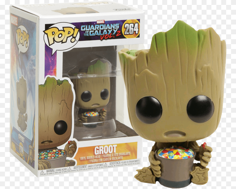 Guardians Of The Galaxy Vol Groot With Candy Funko Pop, Food, Sweets, Face, Head Free Transparent Png
