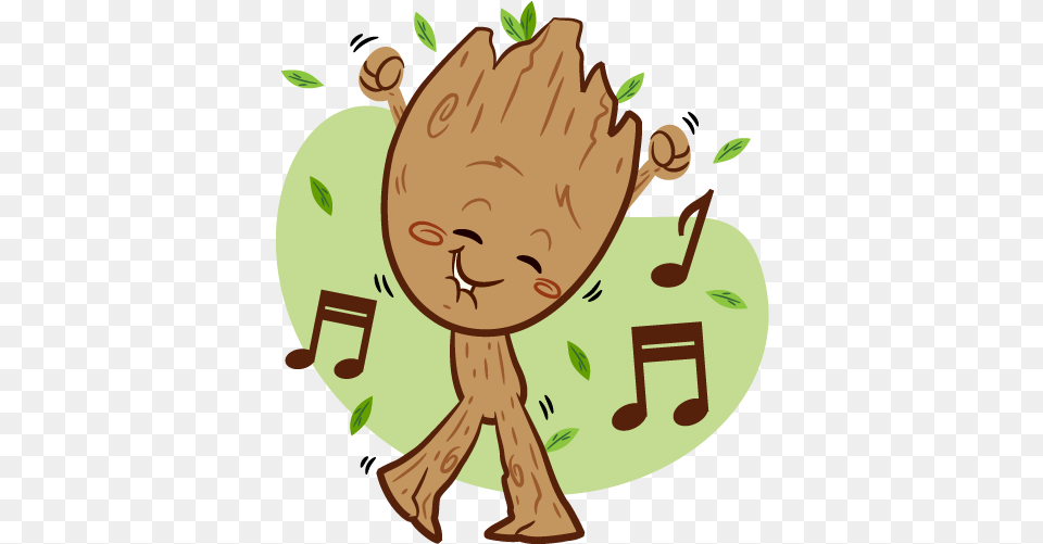 Guardians Of The Galaxy Vol2 Facebook Stickers Groot Sticker, Baby, Person, Face, Head Png