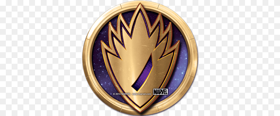 Guardians Will Join Nova Corps Logo Guardian Of Galaxy, Badge, Emblem, Gold, Symbol Free Png