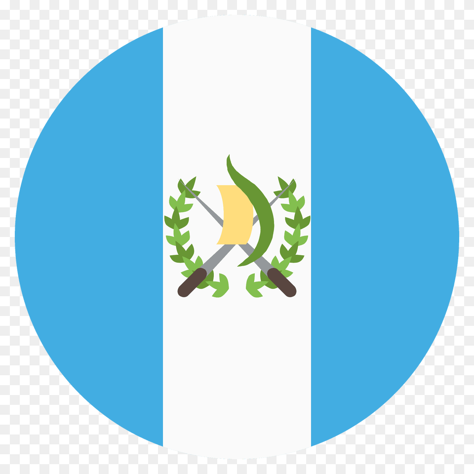 Guatemala Flag Emoji Clipart, Disk, Light Free Transparent Png