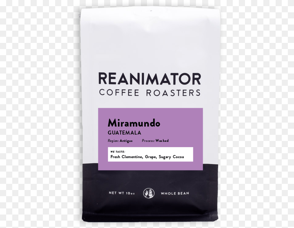 Guatemala Miramundo Reanimator Coffee, Advertisement, Poster, Bag Png