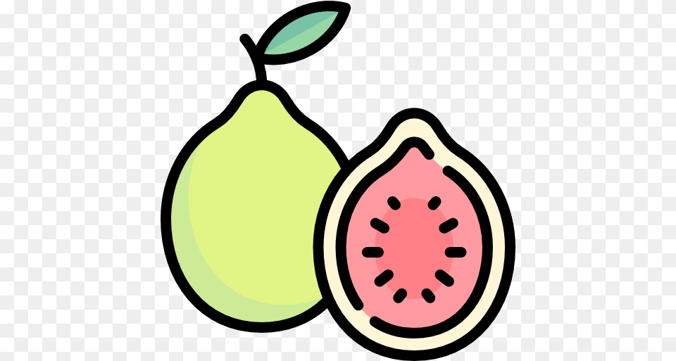 Guava Guava Icon, Food, Fruit, Plant, Produce Free Png Download
