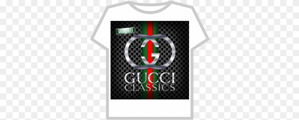 Gucci Classics T T Shirt Roblox Piggy, Clothing, T-shirt Free Png
