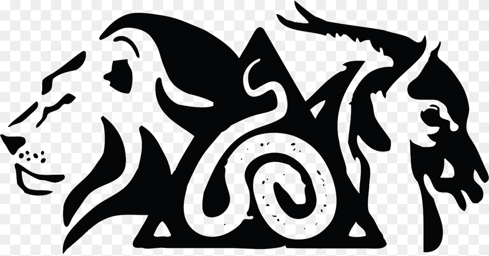 Gucci Clipart Black And White, Art, Animal, Fish, Sea Life Png Image