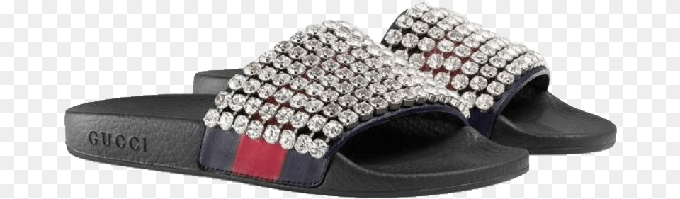 Gucci Diamondguccis Guccislides Lovely, Clothing, Footwear, Sandal Png