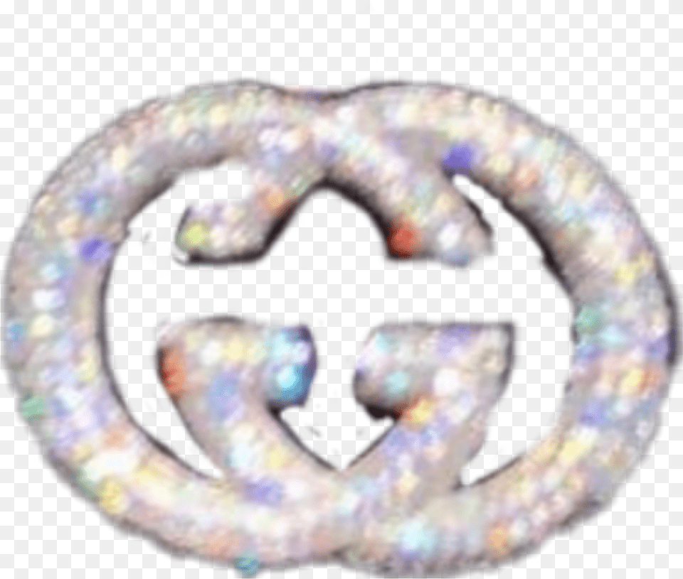 Gucci Diamonds Glitter Sparkle Sticker By Maddie Circle, Accessories, Animal, Jewelry, Reptile Free Png Download