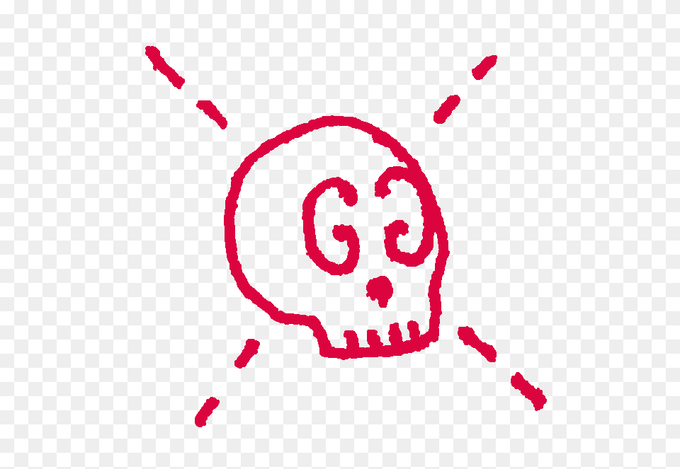Gucci Ghost Collection, Maroon, Logo Png Image