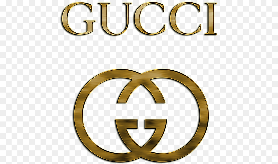 Gucci Gold Logo Transparent Gucci Logo Gold Transparent, Symbol, Text Free Png Download