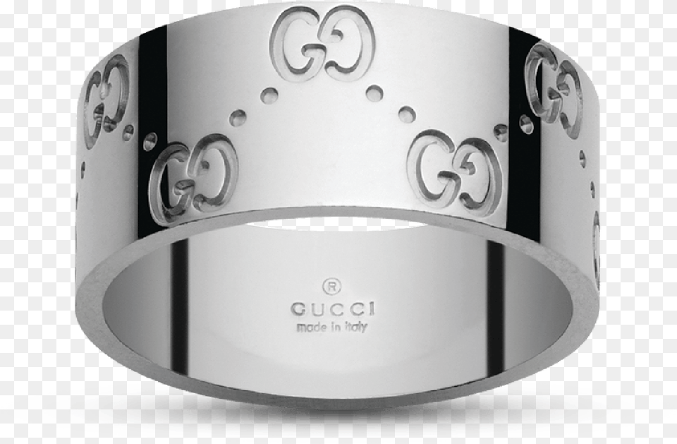 Gucci Icon Twirl White Gold Ring Accessories, Silver, Jewelry, Disk Free Transparent Png