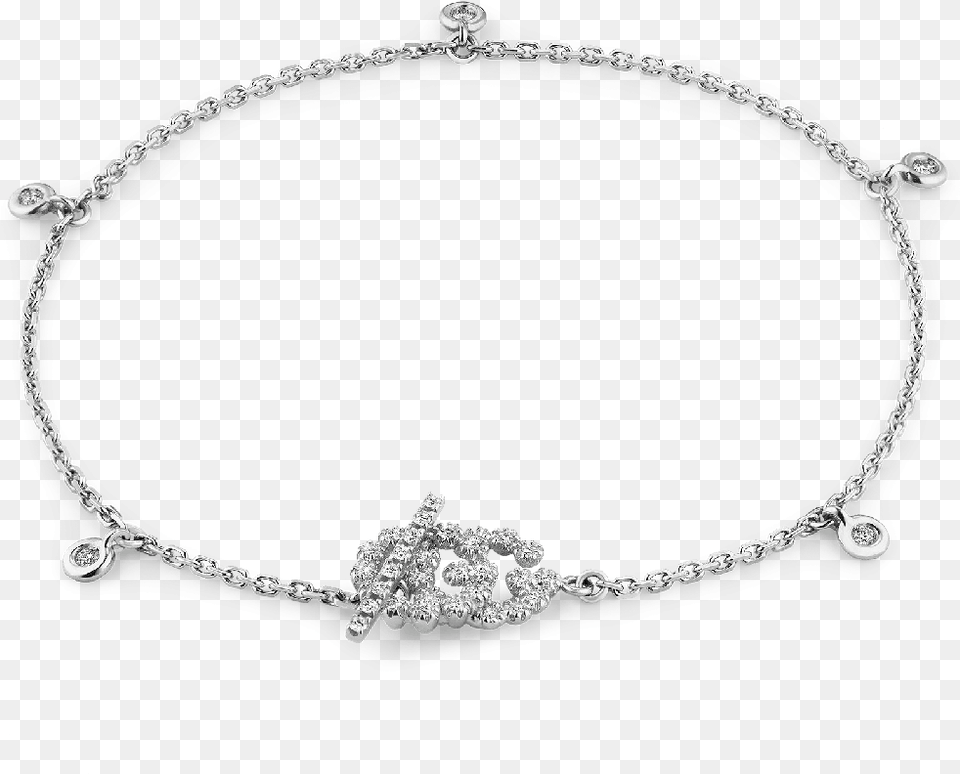 Gucci Jewellery Gucci Double G Bracelet With Diamonds 67 Inches, Accessories, Jewelry, Necklace, Diamond Png Image