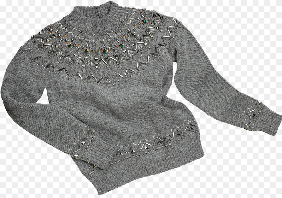 Gucci Jumper Cardigan, Clothing, Knitwear, Sweater, Person Free Png