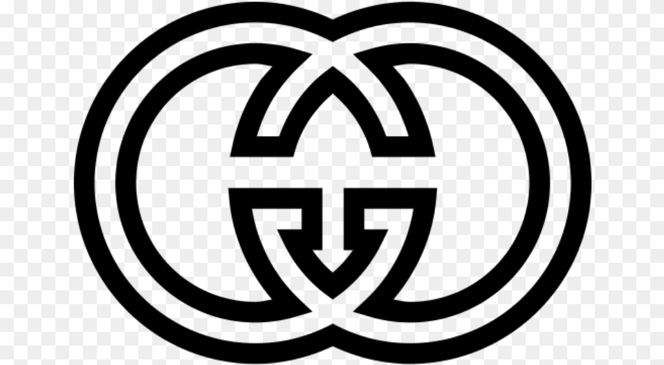 Gucci Logo, Gray Png Image