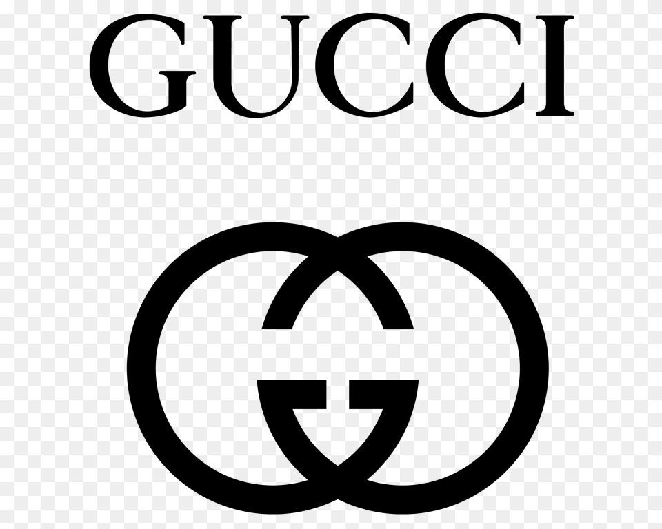 Gucci Logo Transparent Background Download, Gray Png