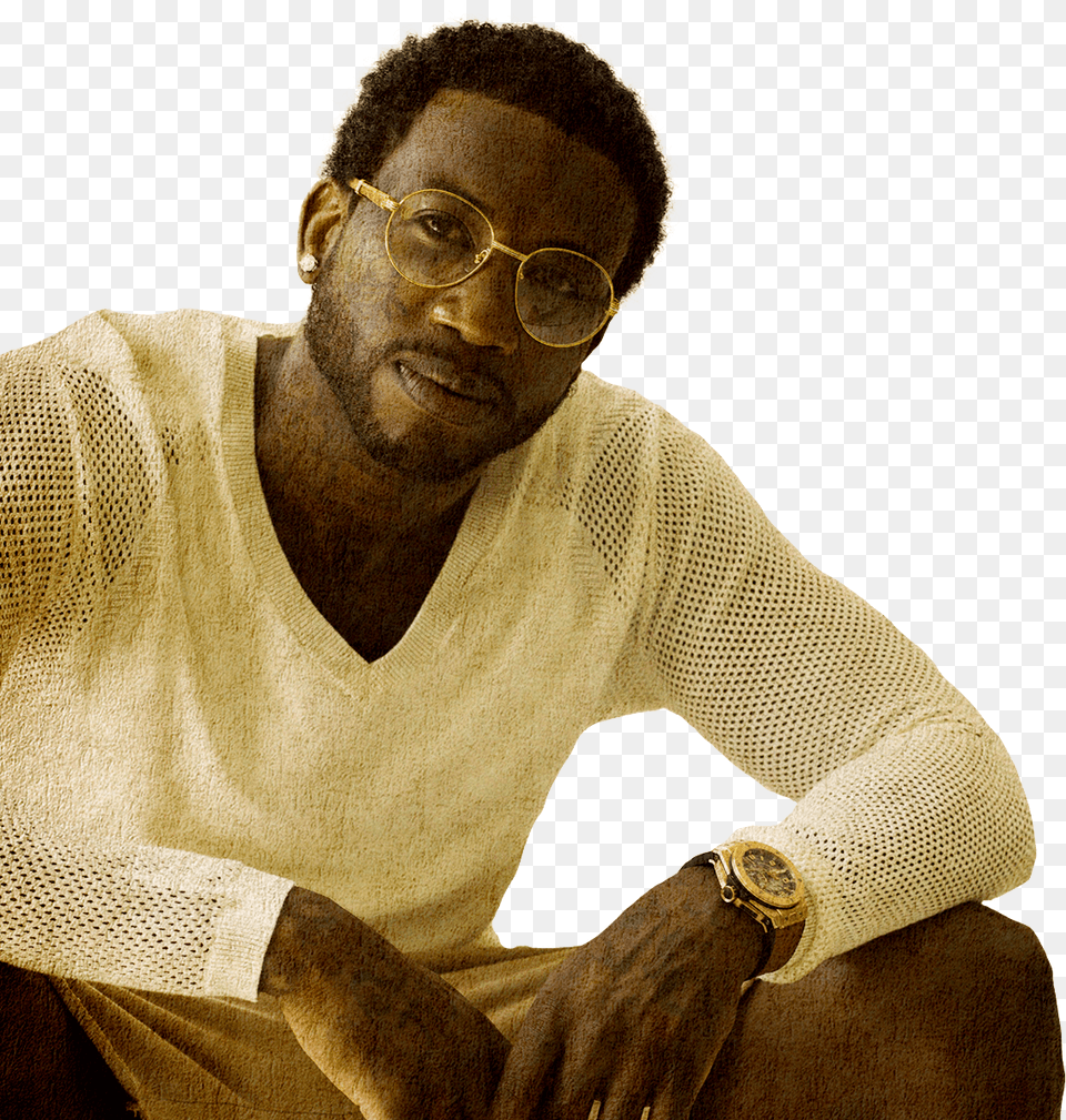 Gucci Mane, Accessories, Sitting, Portrait, Photography Png