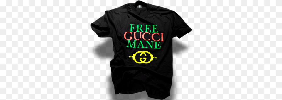 Gucci Mane Graphics And Comments, Clothing, T-shirt, Shirt Free Png