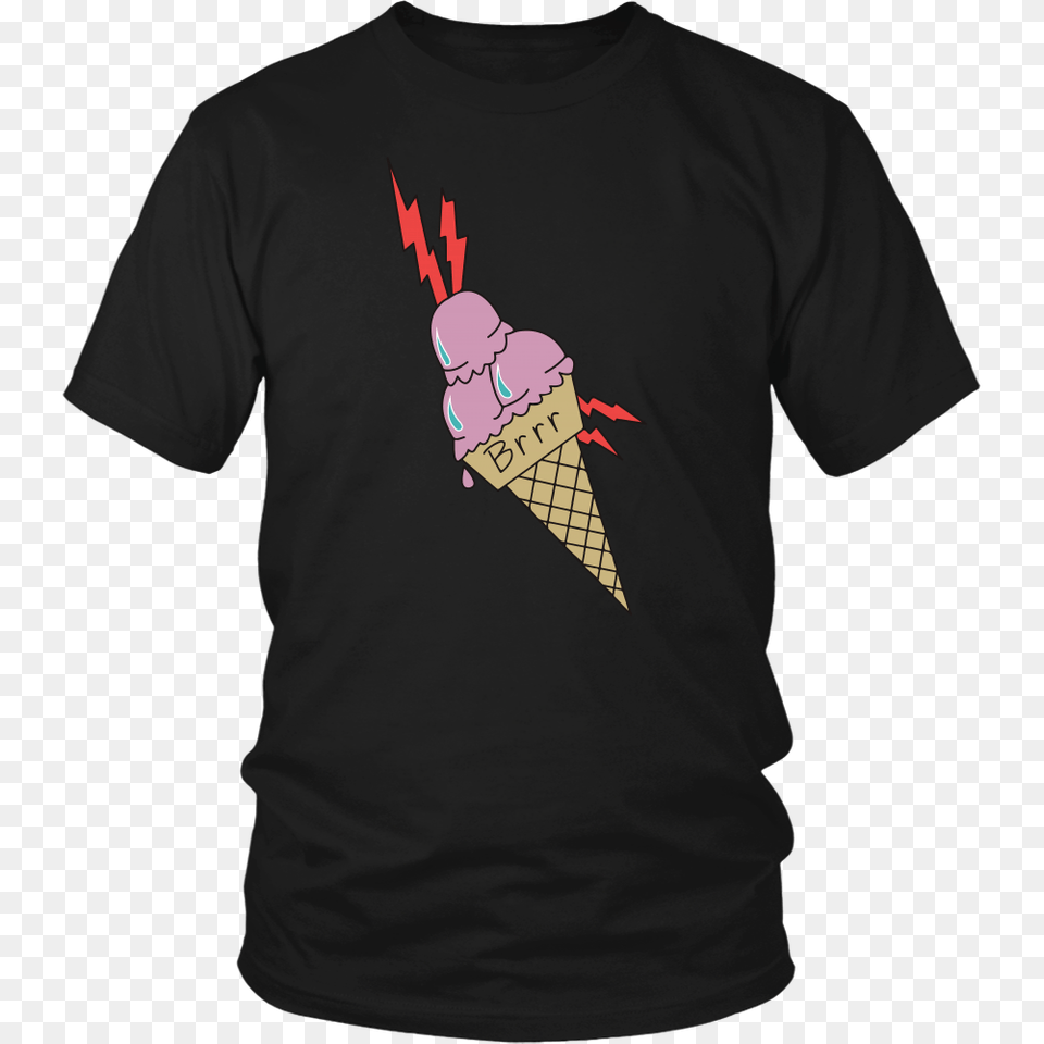 Gucci Mane Ice Cream T Shirt In Color Apparel, Clothing, Dessert, Food, Ice Cream Free Png