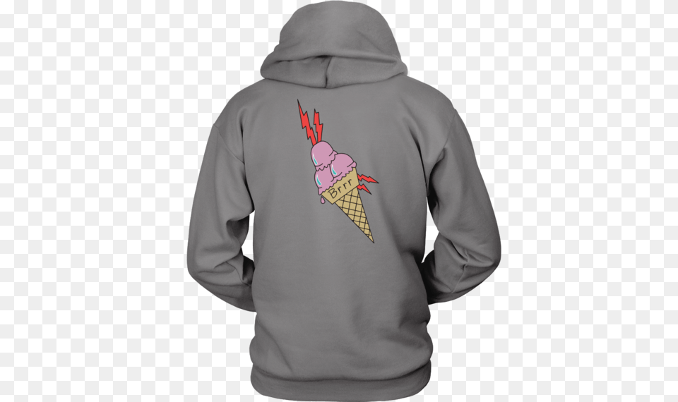 Gucci Mane Ice Cream Tattoo Hoodie In Color Apparel, Clothing, Sweater, Knitwear, Sweatshirt Png Image