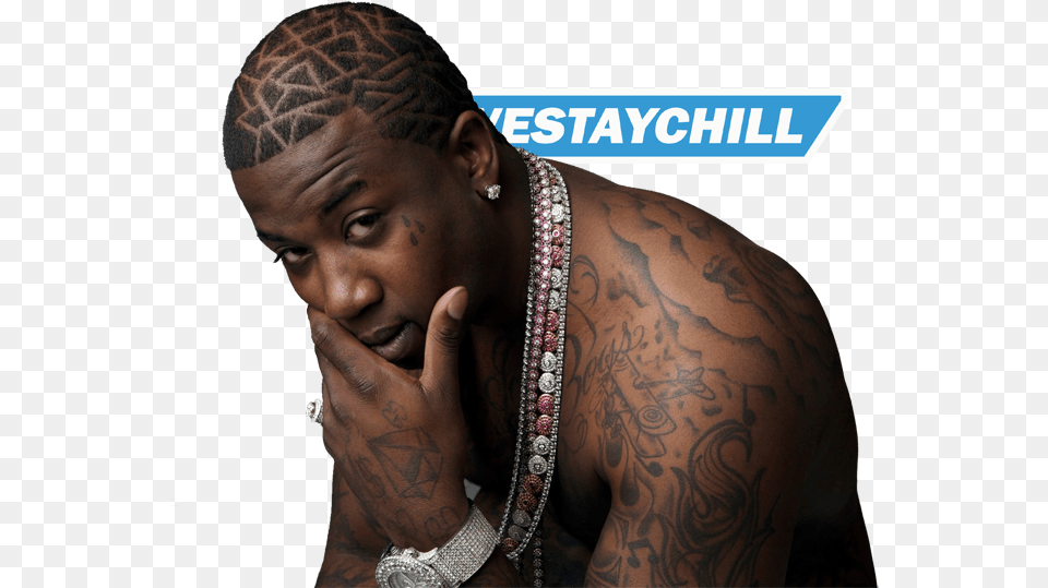 Gucci Mane Is Gearing Up His New Album The State Vs Gucci Mane With Dreads, Person, Skin, Tattoo, Accessories Free Png