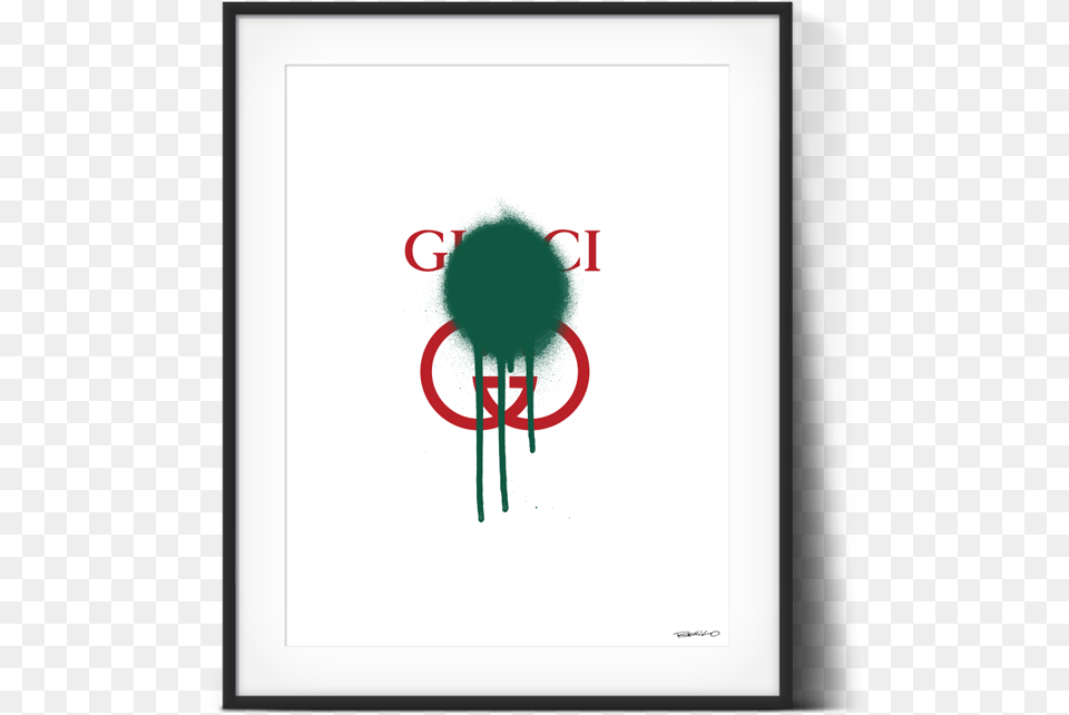 Gucci Paint Drip Coco Chanel, White Board, Logo, Text Free Png Download