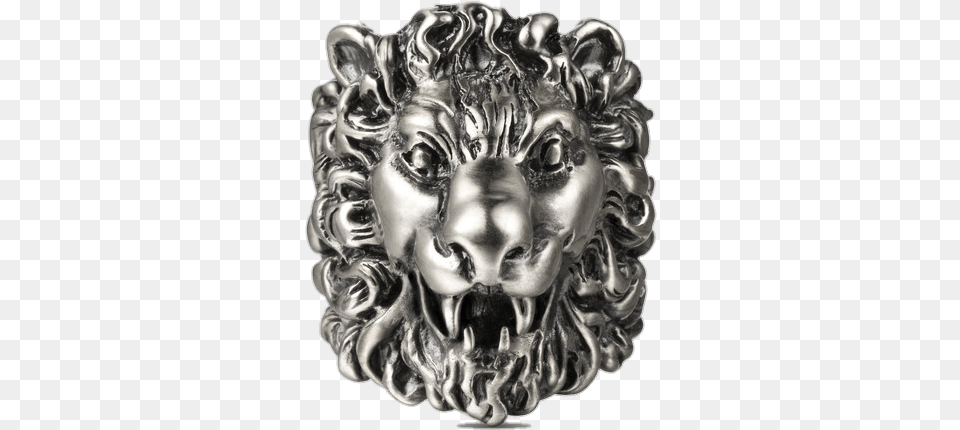 Gucci Ring Lion, Accessories, Person, Skin, Tattoo Png Image