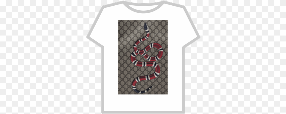 Gucci Snake Roblox Roblox Kfc T Shirt, Clothing, T-shirt, Animal, Reptile Png Image