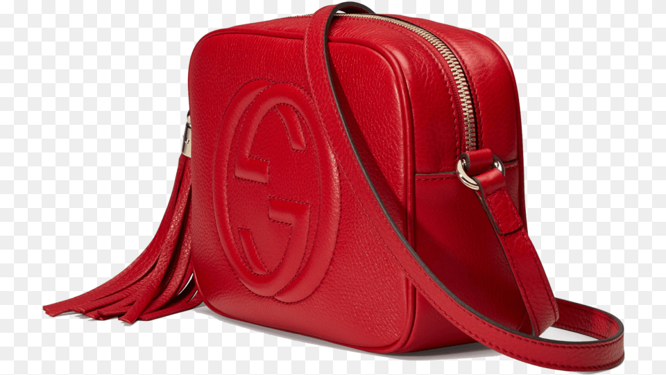 Gucci Soho Leather Disco Bag Red Bag Gucci Soho Disco Red, Accessories, Handbag, Purse, Backpack Free Png