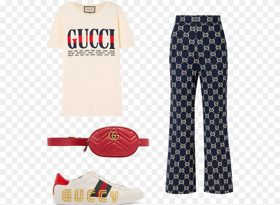 Gucci Stockings Gucci Pants, Clothing, Footwear, Shoe, T-shirt Free Transparent Png