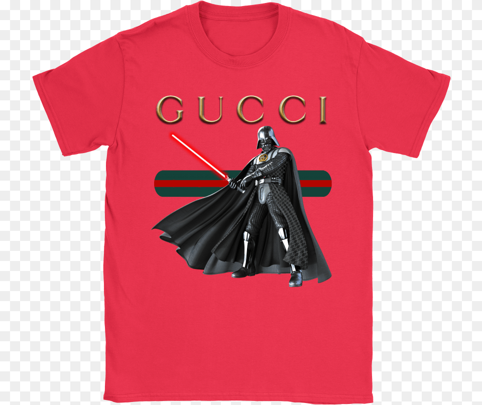 Gucci Stripe Darth Vader Star Wars A Stylish Sith Lord Pug Gucci Shirt, Adult, Clothing, Female, Person Free Transparent Png