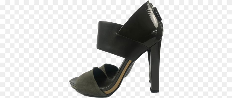 Gucci Taupe Suede And Patent Sandal 37class Lazyloaded Basic Pump, Clothing, Footwear, High Heel, Shoe Free Transparent Png