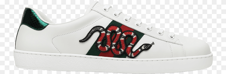 Gucci Trainers With Snake, Clothing, Footwear, Shoe, Sneaker Png Image