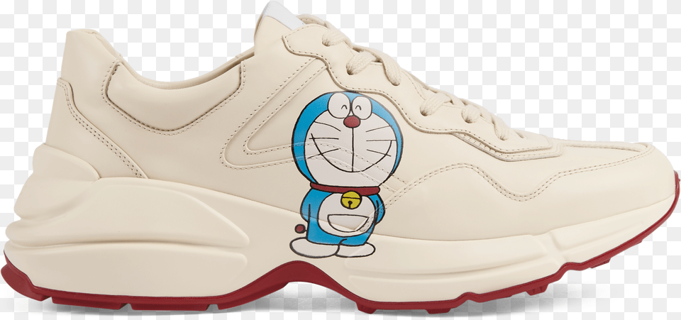 Gucci Welcomes Chinese New Year With A Playful Doraemon Round Toe, Clothing, Footwear, Shoe, Sneaker Png