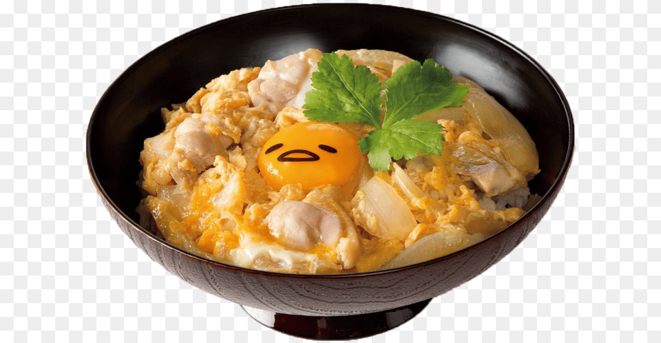 Gudetama Cafe Osaka Udon, Food, Food Presentation, Meal, Burger Png