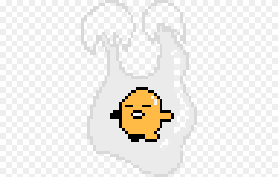 Gudetama Cracking Pixel Art Maker, Bag, Plastic Png Image