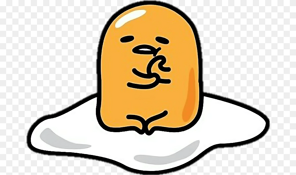 Gudetama Egg Cute Yellow Ovo, Food Free Png Download