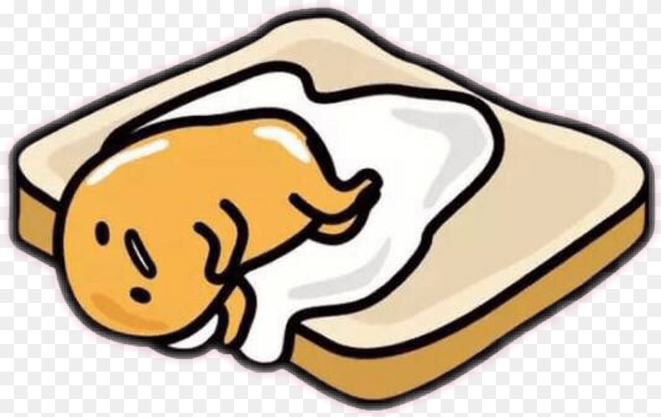 Gudetama Gudetama, Bread, Food, Face, Head Free Png Download