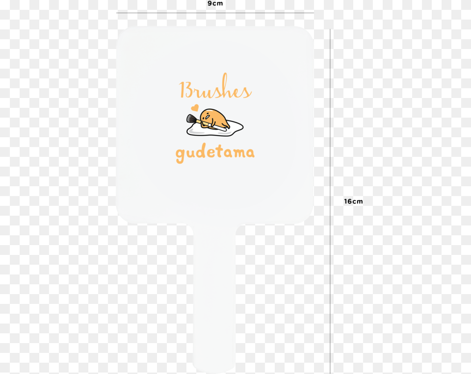 Gudetama Mirror Brush Bolster, Cutlery, Spoon, Cream, Dessert Free Png Download