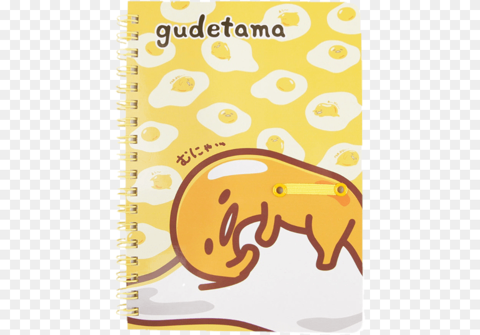 Gudetama Notebook Journal Aesthetic Kawaii Gudetama Memo Pad, Book, Publication Free Transparent Png