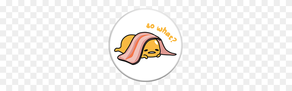 Gudetama So What Popsockets Grip, Food, Meat, Pork, Disk Png Image