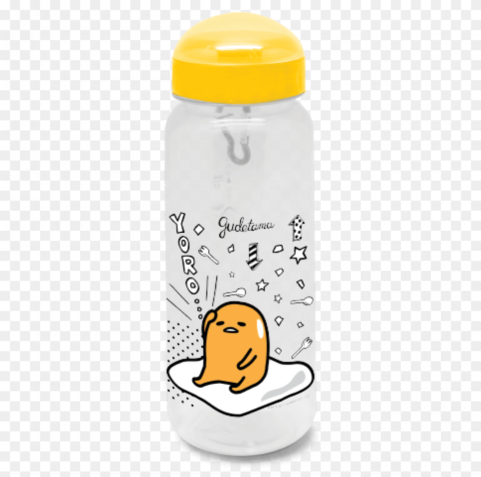 Gudetama Sport Bottle 780 Ml Baby Bottle, Jar, Face, Head, Person Free Png Download