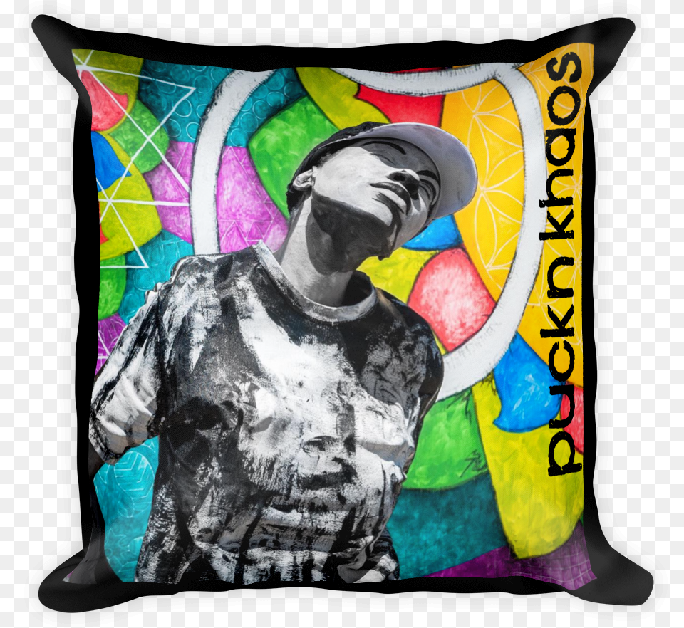 Guerilla Session Two Indoors Pillow, Home Decor, Cushion, Art, Male Png
